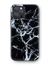 Black Polished Marble iPhone Case