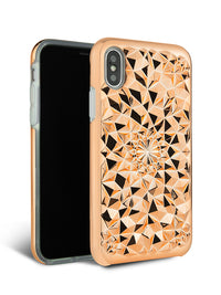 Rose Gold Kaleidoscope iPhone Case