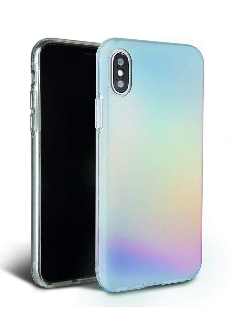 Felony Case iPhone Xs Max Case Aura Holographic - 360° Shock-Absorbing Protective Stylish Holographic Case for iPhone Xs Max (Aura Holographic CASE)