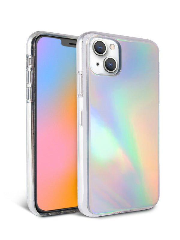 LoveCases Abstract Rainbow Gel Case - For iPhone 14 Plus