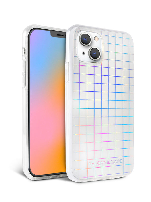 LoveCases Abstract Rainbow Gel Case - For iPhone 14 Plus