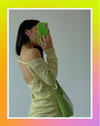 Neon Green Silicone iPhone Case