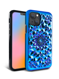 Cosmic Holographic Kaleidoscope iPhone Case