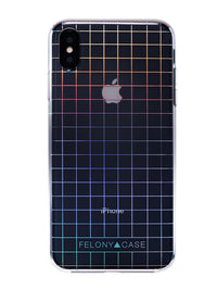 Holographic Grid iPhone Case