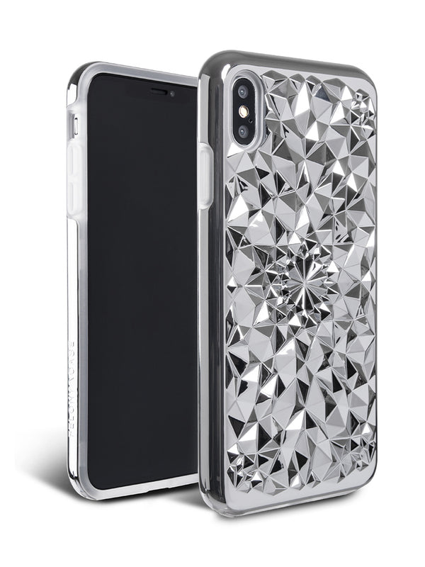 Silver Kaleidoscope iPhone Case