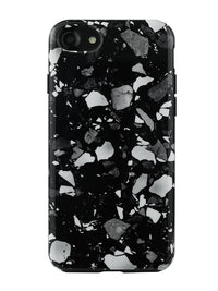 Black Terrazzo iPhone Case - SALE
