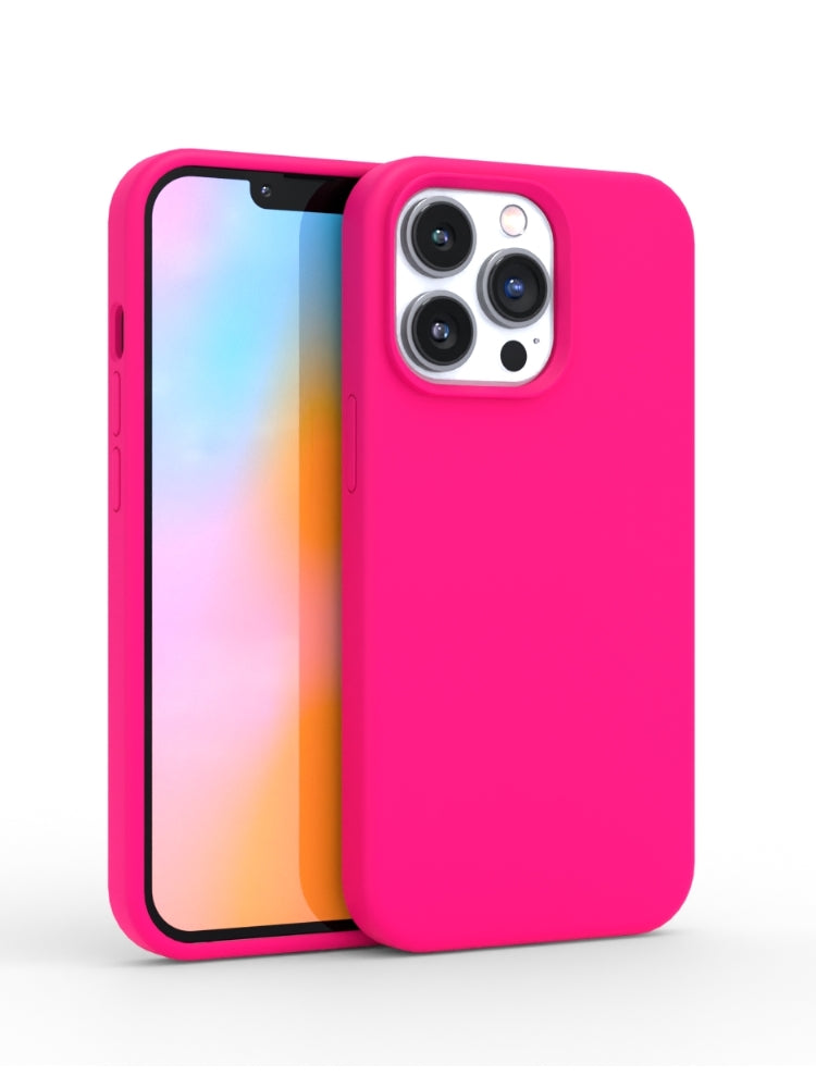 Neon Pink Silicone iPhone Case iPhone 14 Pro / Non MagSafe Neon Pink Silicone iPhone Case iPhone 14 Pro / Non MagSafe