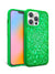Neon Green Kaleidoscope iPhone Case