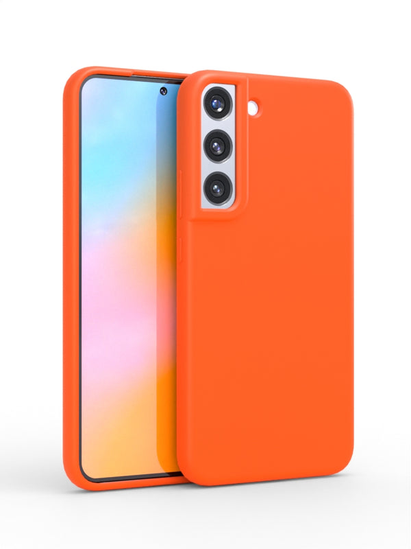 Neon Orange Silicone iPhone Case