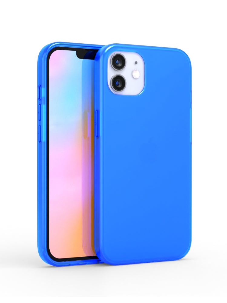 Neon Blue Crystal Clear iPhone Case iPhone 11 / Non MagSafe Neon Blue Crystal Clear iPhone Case iPhone 11 / Non MagSafe