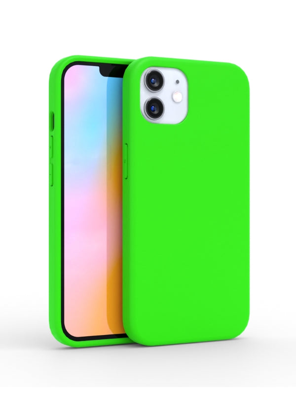 Felony Case - iPhone 11 Pro Case - Neon Orange Silicone Phone Cover | Liquid Silicone with Anti-Scratch Microfiber lining, 360° Shockproof