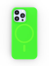 Neon Green Silicone iPhone Case