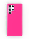 Neon Pink Silicone iPhone Case