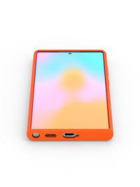 Neon Orange Silicone iPhone Case