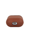 Brown Pebbled Leather AirPods Case