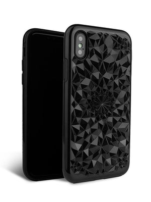 Gloss Black Kaleidoscope iPhone Case