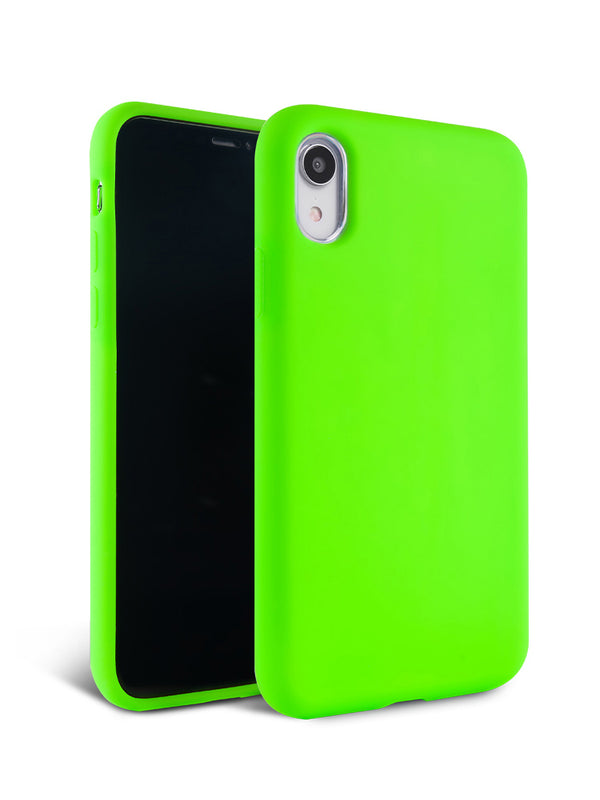 Neon Green Silicone iPhone Case